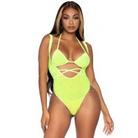 LEG AVENUE BIKINI TOP AND BODYSUIT ONE SIZE