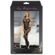 QUEEN LINGERIE OPEN CROTHLESS BODYSTOCKING FLOWER LACES S-L