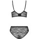 Бельо OBSESSIVE - LAURISE TWO PIECES SET S/M