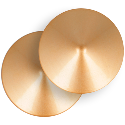 COQUETTE CHIC DESIRE NIPPLE COVERS - GOLDEN CIRCLES