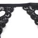 SUBBLIME THREE PIECES SET BRA+ GARTER BELT + THONG S/M