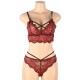 SUBBLIME TWO PIECES SET LACE TOP AND PANTIES S/M