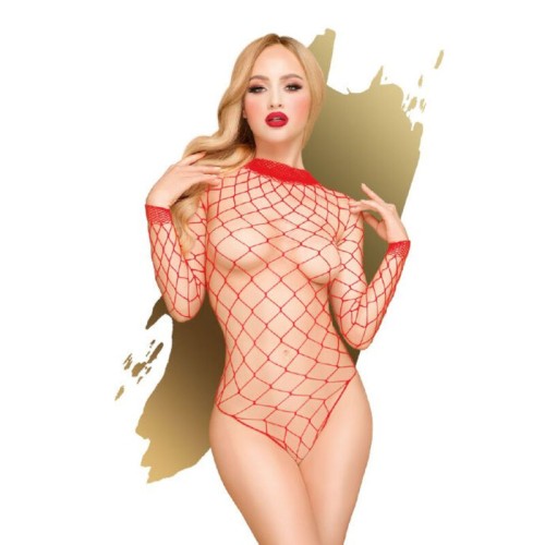 Секси боди PENTHOUSE SCANDALOUS TEDDY RED XL