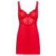 Бельо OBSESSIVE - AMOR CHERRIS CHEMISE & THONG S/M