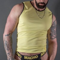 MACHO YELLOW T-SHIRT L/XL