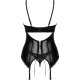 Бельо OBSESSIVE - NORIDES CORSET & THONG XS/S