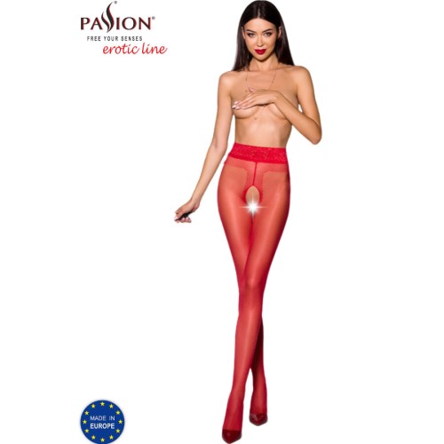 PASSION - TIOPEN 001 STOCKING RED 1/2 (20 DEN)