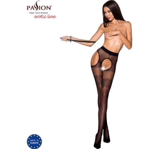 PASSION - TIOPEN 002 STOCKING BLACK 1/2 (20 DEN)