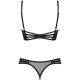 Бельо OBSESSIVE - ROXELIA CUPLESS TWO PIECES SET M/L