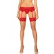 Бельо OBSESSIVE - INGRIDIA STOCKINGS RED M/L