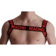 MACHO - DOUBLE HARNESS RED