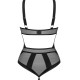 Бельо OBSESSIVE - CHIC AMORIA CROTCHLESS TEDDY XS/S