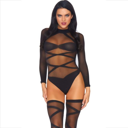 Бельо LEG AVENUE - 2 PIECE SET BODY AND THIGH