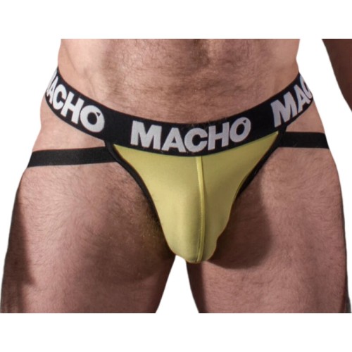 Бельо за мъже MACHO - MX25A JOCK LYCRA YELLOW S