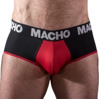 Бельо за мъже MACHO - MS26N SLIP BLACK/RED M
