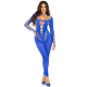 Бельо LEG AVENUE - RECKLESS ANKLE BODYSTOCKING ROYAL BLUE