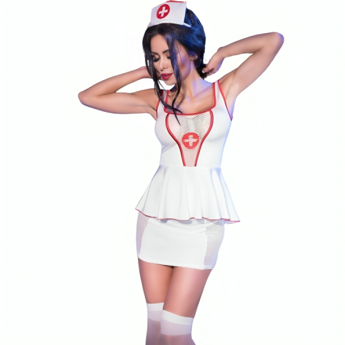 Бельо CHILIROSE - CR 4160 COSTUME NURSE TOP & SKIRT L/XL