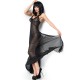 Бельо CHILIROSE - CR 3883 BABYDOLL LONG BLACK S/M