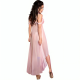 Бельо CHILIROSE - CR 3716 BABYDOLL LONG PINK S/M