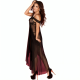 Бельо CHILIROSE - CR 3716 BABYDOLL LONG BLACK S/M