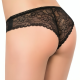 Бельо CHILIROSE - CR 3853 PANTIES BLACK S/M