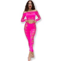 Бельо CHILIROSE - CR 4632 TOP & PANT FUCHSIA S/L