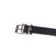 Бельо SUBBLIME - LEATHER RING CHAINBELT BLACK ONE SIZE