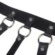 Бельо SUBBLIME - CHEST HARNESS WITH BIG RING CHAINS ONE SIZE