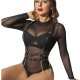 Бельо SUBBLIME - HARNESS WITH STRAPS AND CHAINDETAILS ONE SIZE