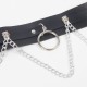 Бельо SUBBLIME - BELT AND GARTER HARNESS WITH RINGS AND CHAINDETAIL ONE SIZE