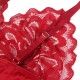 Бельо SUBBLIME - SATIN BABYDOLL WITH LACE RED S/M