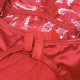 Бельо SUBBLIME - SATIN BABYDOLL WITH LACE RED L/XL