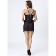 Бельо LIVCO CORSETTI FASHION - ZOE LC 20202 BABYDOLL + THONG BLACK L/XL