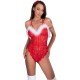 Боди LIVCO CORSETTI FASHION - SANTAS LACE LADY BODY CROTCHLESS CHRISTMAS L/XL