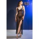 Бельо CHILIROSE - CR 4723 LONG BABYDOLL & THONG BLACK L