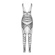 Боди PASSION - BS 102 BODYSTOCKING BLACK ONE SIZE