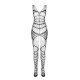 Боди PASSION - BS 102 BODYSTOCKING WHITE ONE SIZE