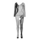 Боди PASSION - BS 107 BODYSTOCKING BLACK ONE SIZE