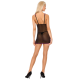 Бельо LIVCO CORSETTI FASHION - RAMLAH CF 90462 CHEMISE + THONG BLACK S/M