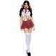 Костюм LEG AVENUE - CLASSIC MISS COLLEGIATE COSTUME RED/WHITE M/L