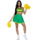 Костюм LEG AVENUE - COSTUME CHEERLEADER GREEN M/L