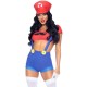 Костюм LEG AVENUE - SEXY COSTUME MARIO BROS RED/BLUE S