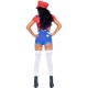 Костюм LEG AVENUE - SEXY COSTUME MARIO BROS RED/BLUE M