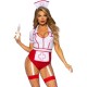 Костюм LEG AVENUE - SEXY NURSE COSTUME RED/WHITE M