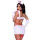 Костюм LEG AVENUE - COSTUME SEXY NURSE WHITE M