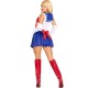 Костюм LEG AVENUE - COSTUME SEXY SAILOR MULTICOLOR S