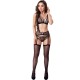 Бельо LIVCO CORSETTI FASHION - CELESTE LC 20246 BRA + GARTER BELT + PANTY BLACK L/XL