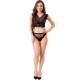 Бельо LIVCO CORSETTI FASHION - ELIN LC 20212 BRA + PANTIES BLACK S/M