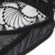 Бельо SUBBLIME - 955229 TRANSPARENT BODYSUIT WITH HOLLOW LACE BLACK L/XL