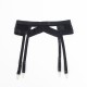 Бельо SUBBLIME - 955243 BLACK BONDAGE BRA WITH GARTER SET L/XL